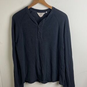 rag & bone Long Sleeve Henley Size L